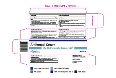 Clotrimazole  Cream Usp  Carton 0.5oz  Rev 05 2021